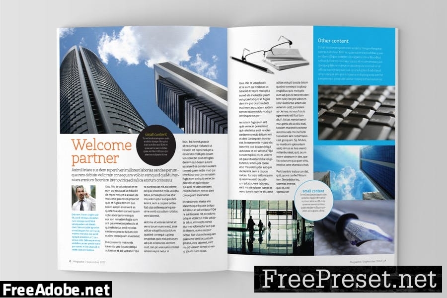 BUSSINESS - Design Magazine Template EU28D9