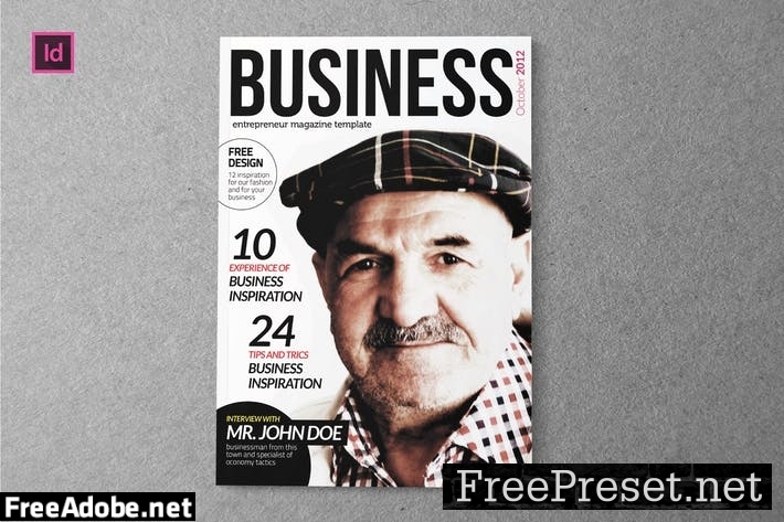 BUSSINESS - Design Magazine Template EU28D9