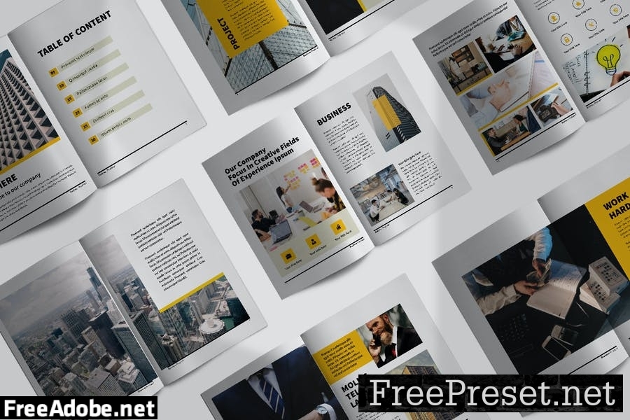 Bussiness Proposal - Brochure Company 43DVTF7