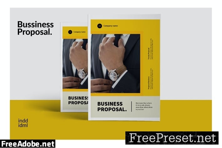 Bussiness Proposal - Brochure Company 43DVTF7