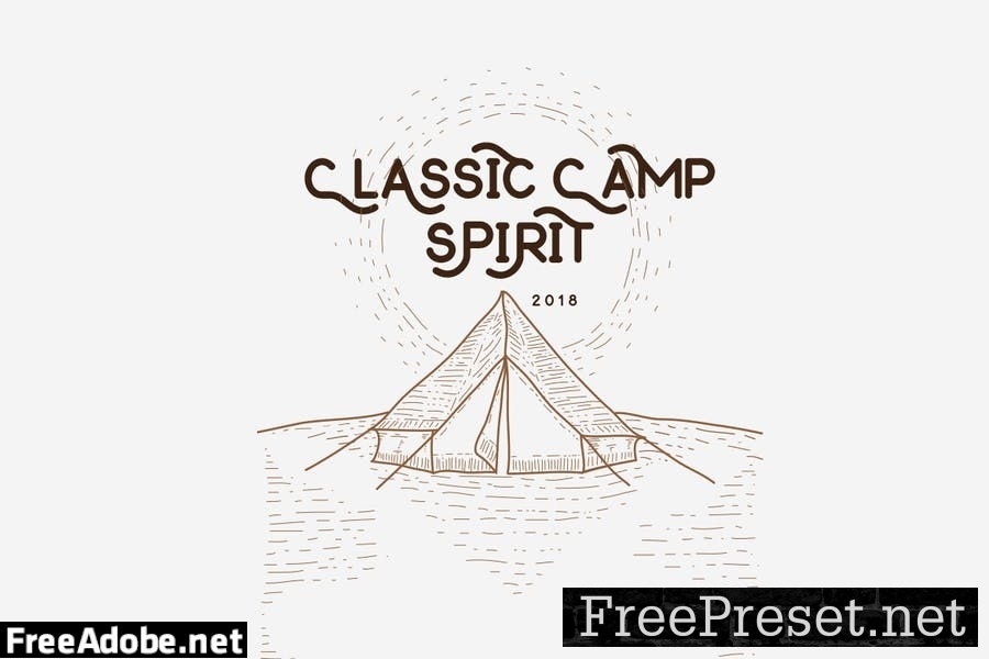 Camping Event Poster