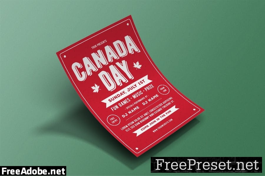 Canada Day Flyer