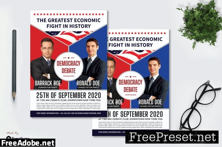 Candidate Debate vol.03 - Event Flyer RB AGBBUUT