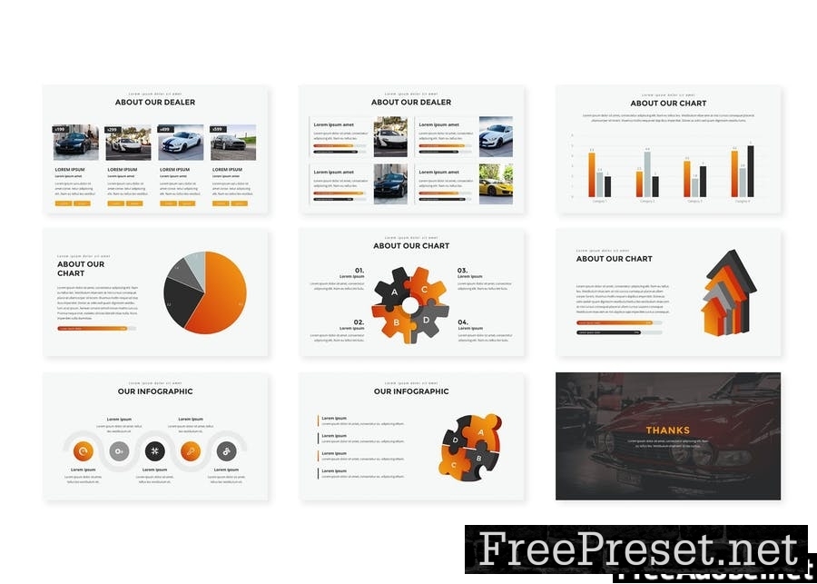 Car Dealerships Google Slides Template