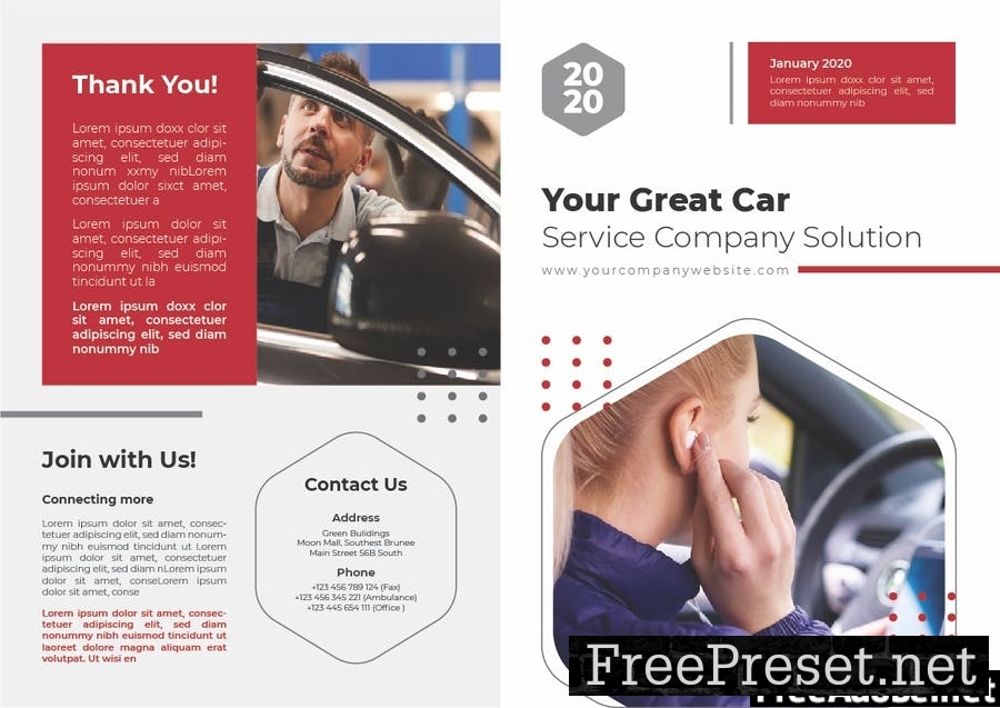 Car Transportation Brochure