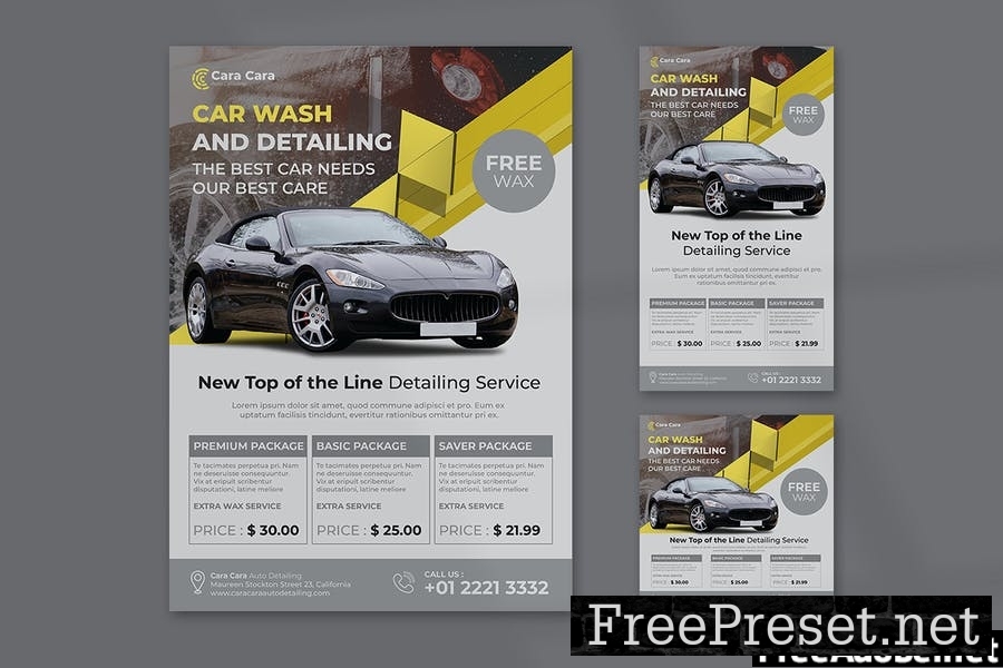 Car Wash Flyer - Instagram Post & Stories EE5MJSG