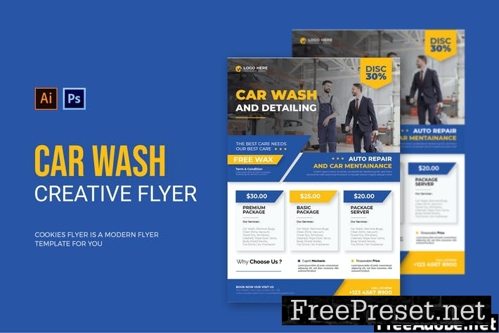 Car Wash - Flyer RRS4YQA