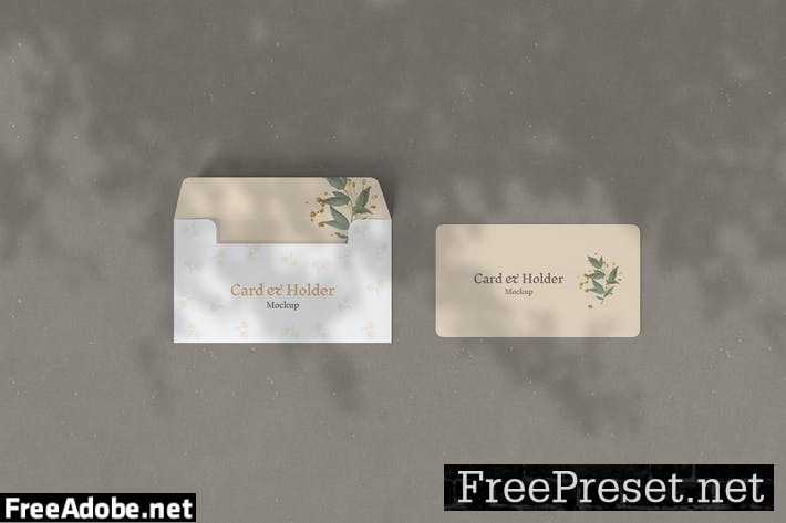 Card and Holder Mockup LMFNW4E