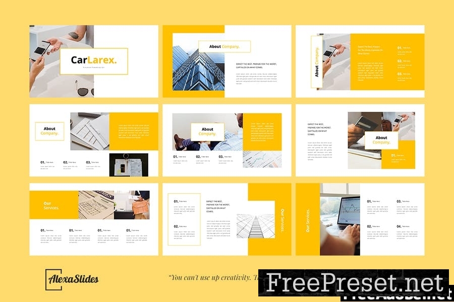 Carlarex - Business Presentation Template