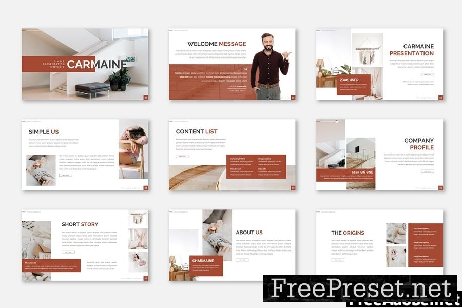 Carmaine Presentation Template