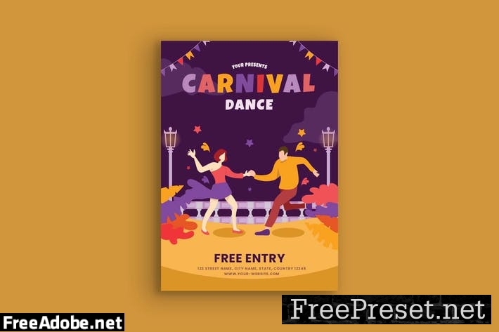 Carnival Dance Poster KRLQPA6