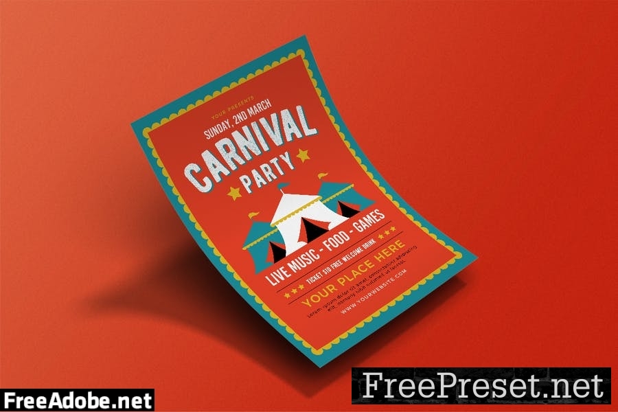 Carnival Party Flyer