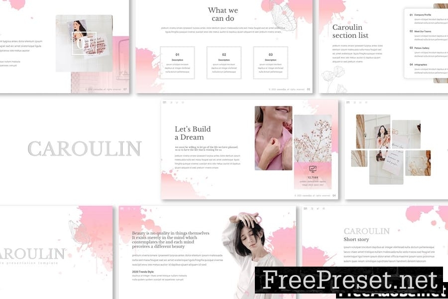 Caroulin - Presentation Template