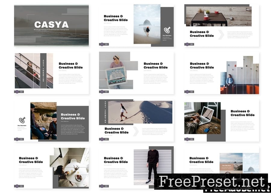 Casya - Presentation Template JDENP2G