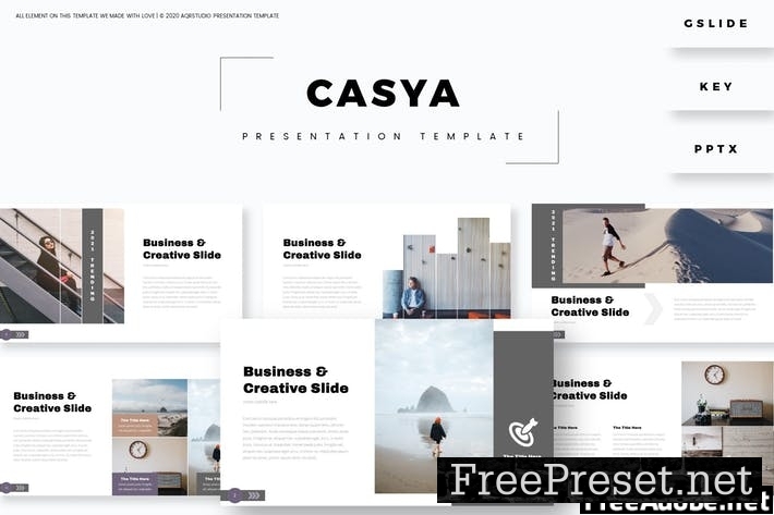 Casya - Presentation Template JDENP2G