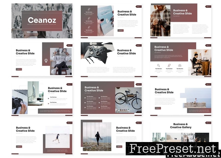 Ceanoz - Presentation Template N58MKDC