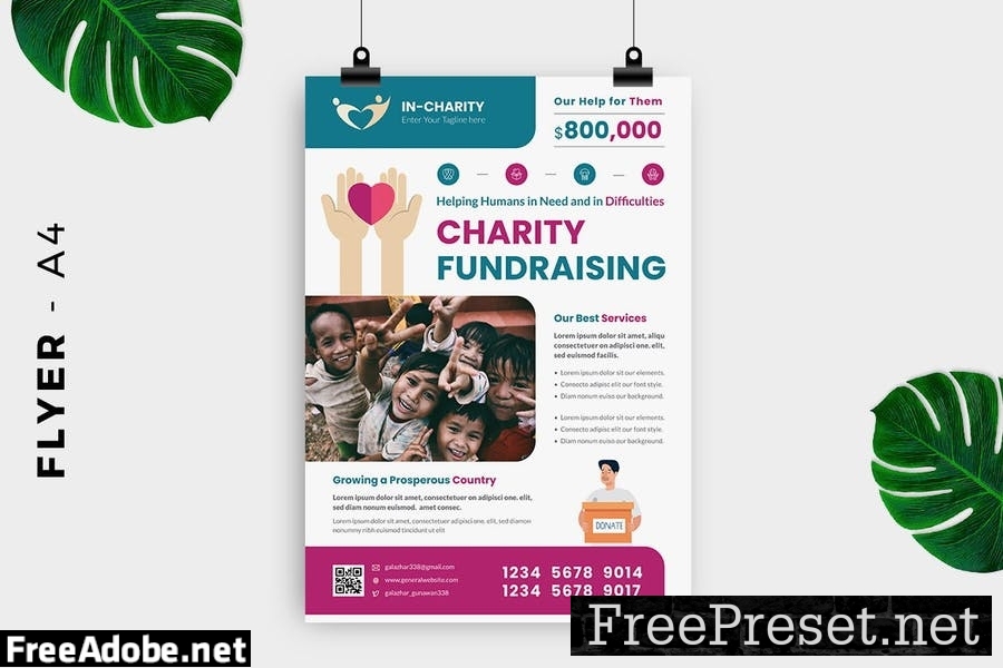 Charity / Fund Raising Flyer Design