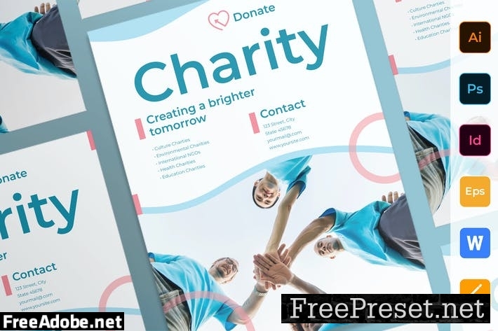 Charity Poster Q784PF9