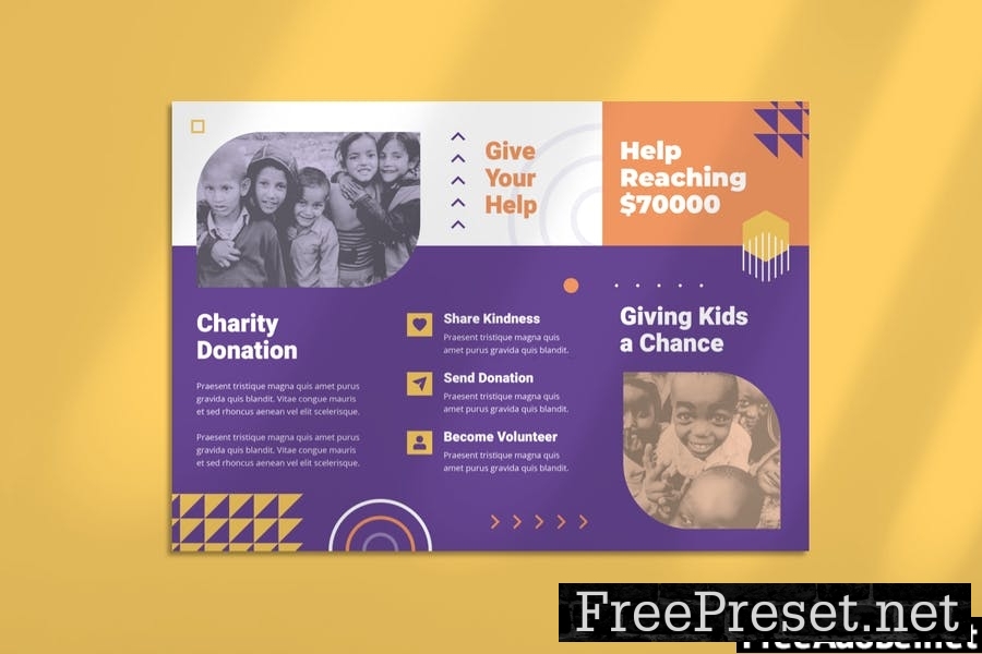 Charity Trifold Brochure