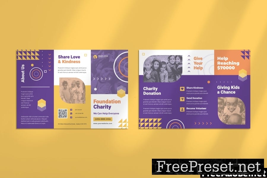 Charity Trifold Brochure