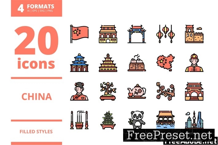 China Filled icons packs ZDHZ446