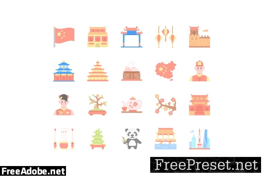 China icons packs U78D6SS