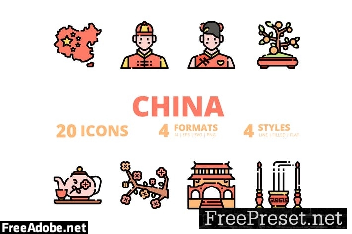 China icons packs U78D6SS