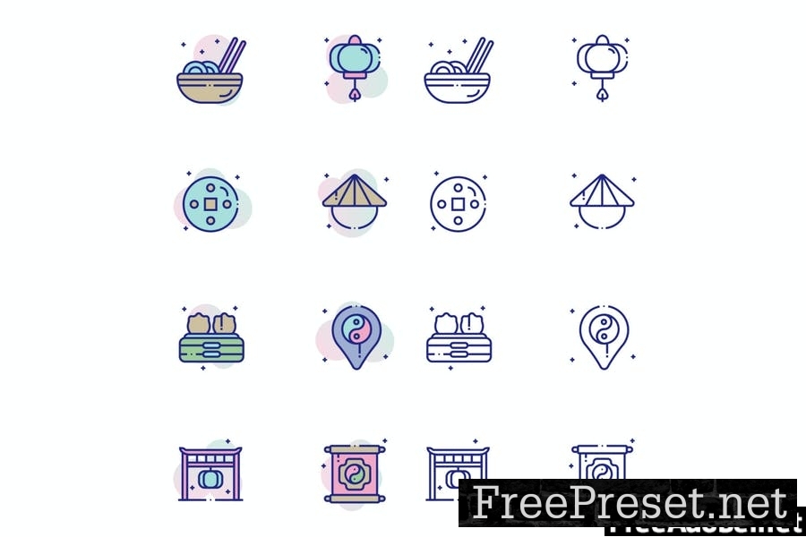 China Theme Icon Pack