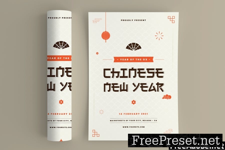 Chinese New Year 2021 Flyer