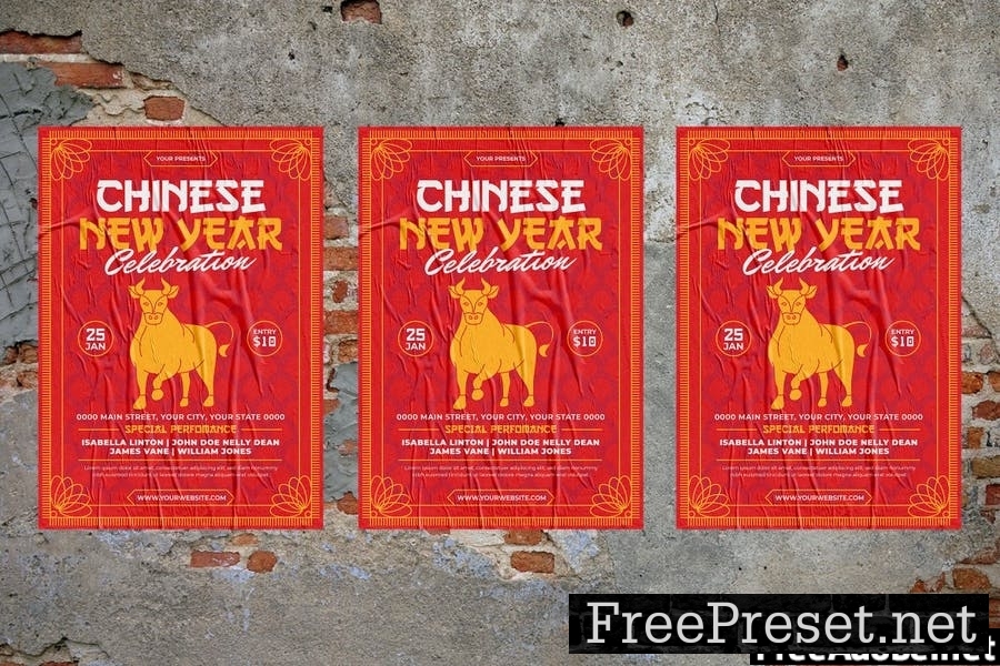 Chinese New Year 2021 Fyler Set