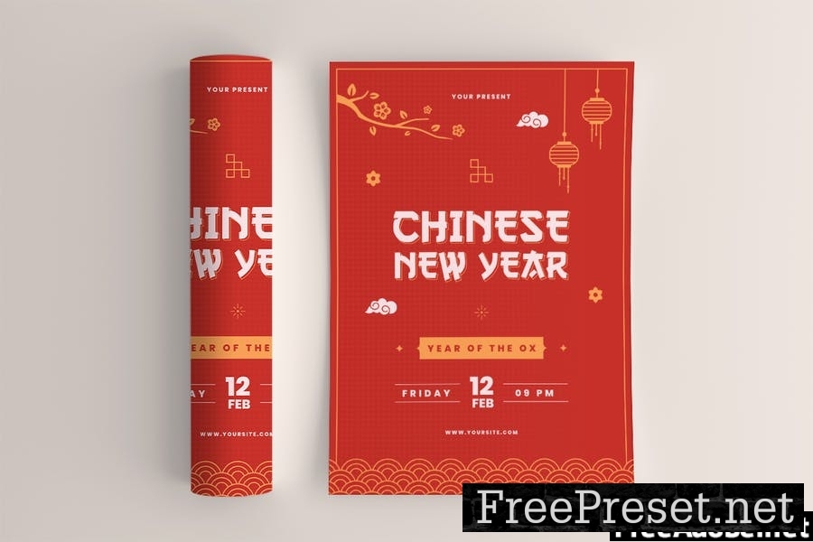 Chinese New Year Flyer