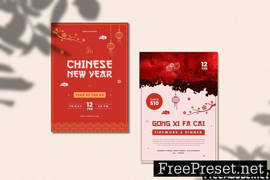 Chinese New Year Flyer