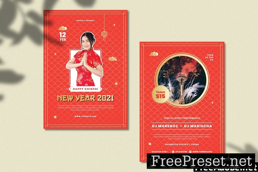 Chinese New Year Flyer