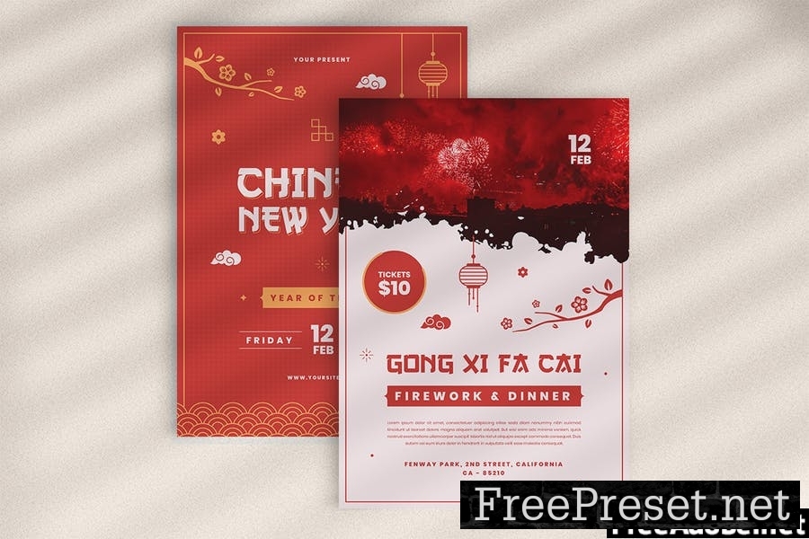 Chinese New Year Flyer