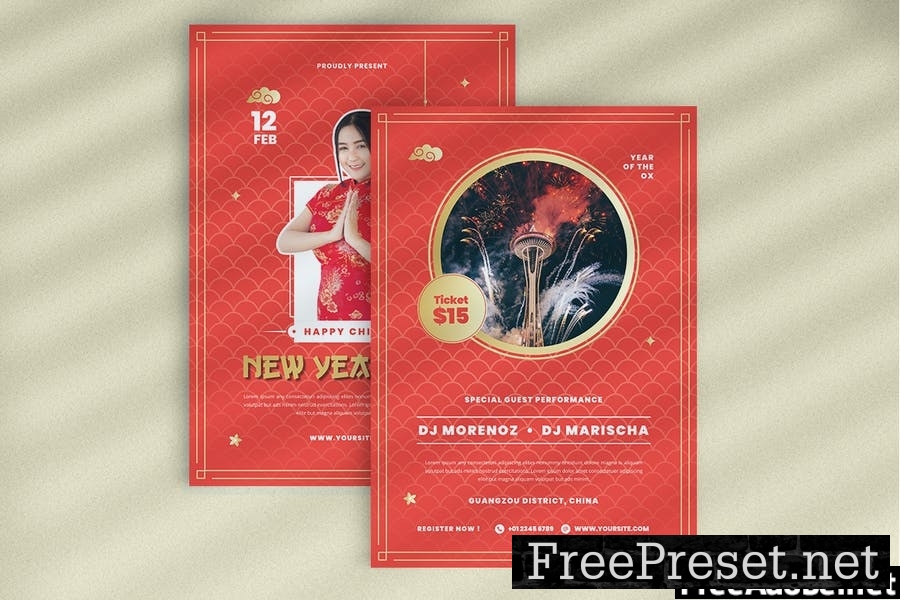 Chinese New Year Flyer