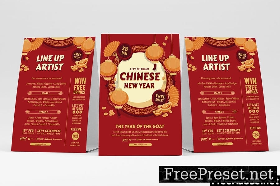 Chinese New Year Flyer