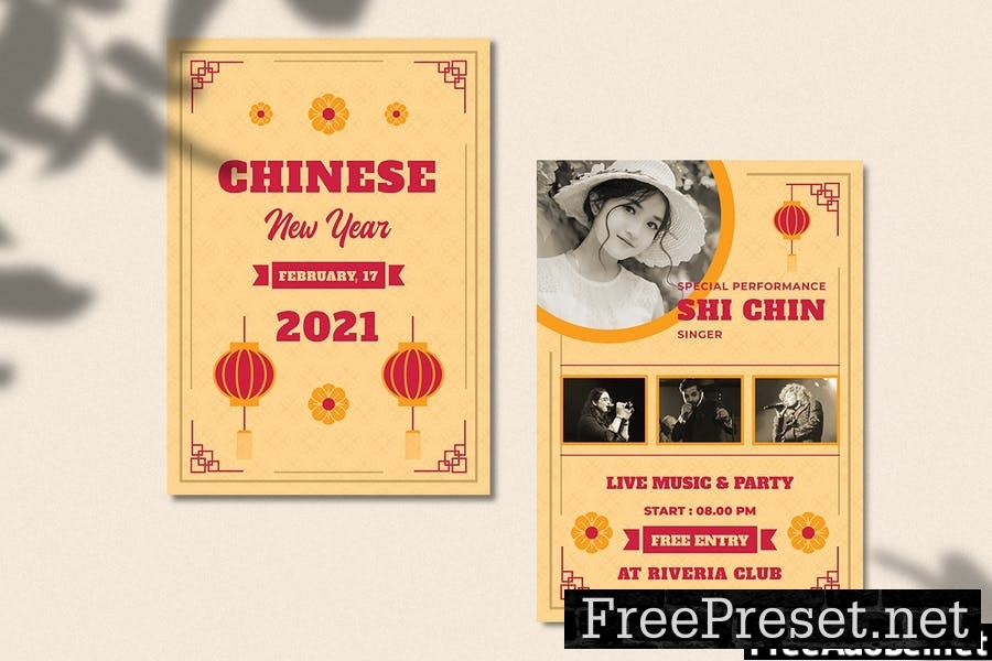 Chinese New Year Flyer UGF2G8N