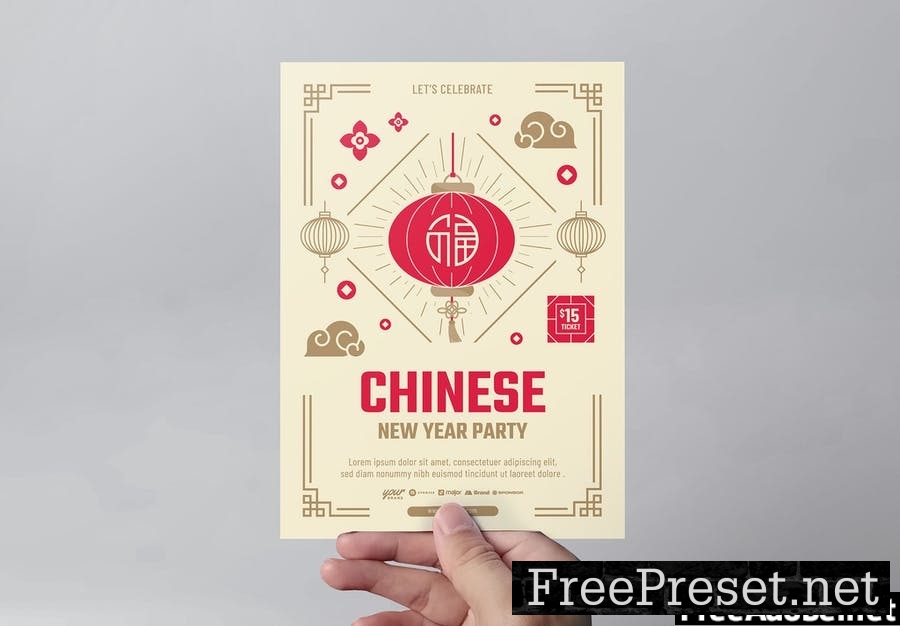 Chinese New Year Templates AYY8V2V