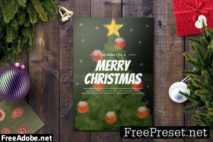 Christmas Card Template NRWGLN