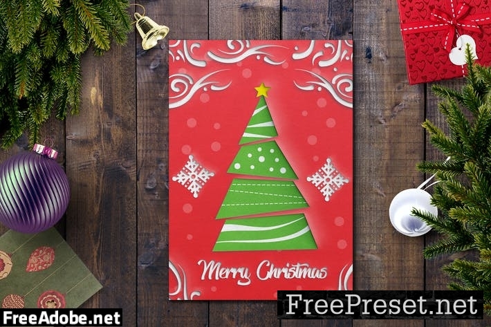 Christmas Card Template ASCETN