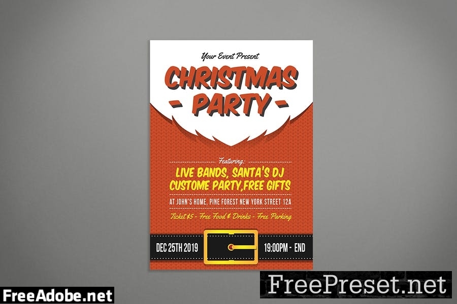 Christmas Flyer 9QY6HDT