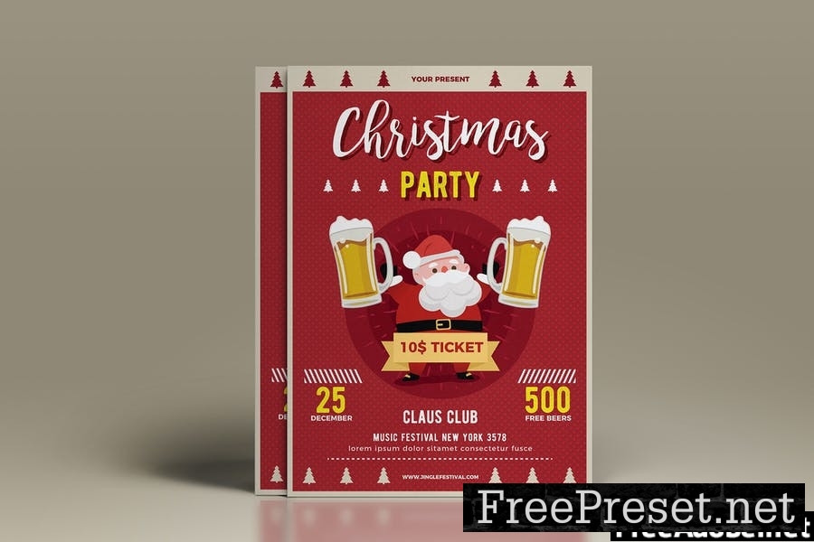 Christmas Flyer Template Vol. 01