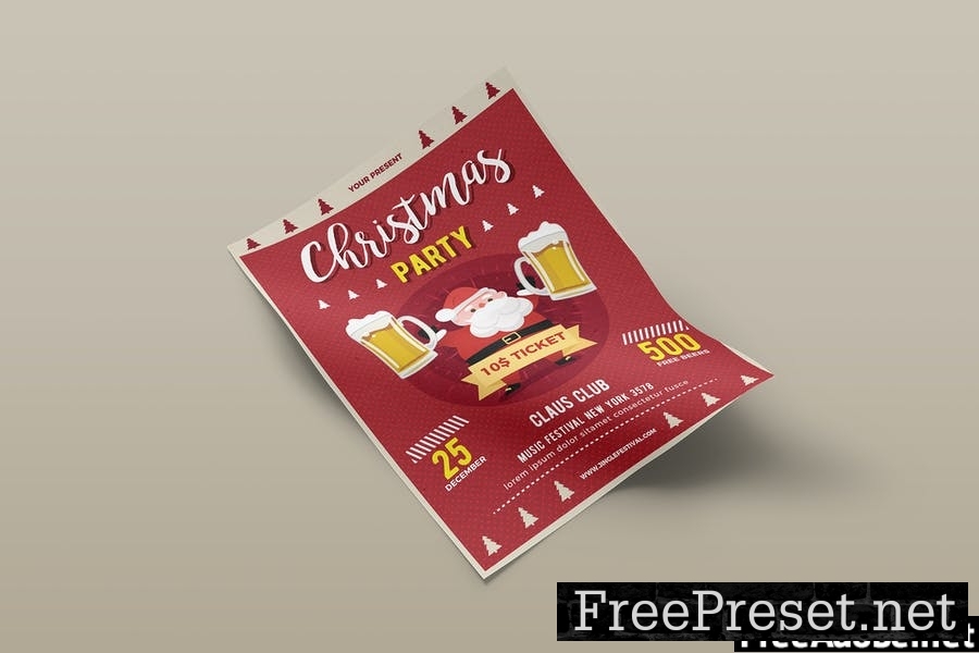 Christmas Flyer Template Vol. 01