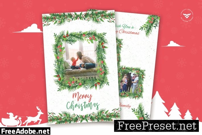 Christmas Greeting Card 6FPV9T