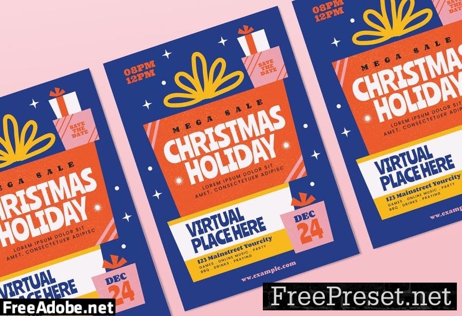 Christmas Holiday Flyer Pack