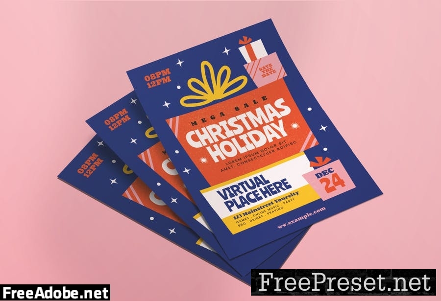 Christmas Holiday Flyer Pack