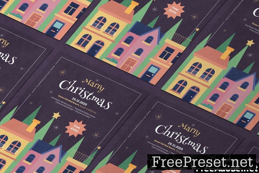 Christmas House - Flyer