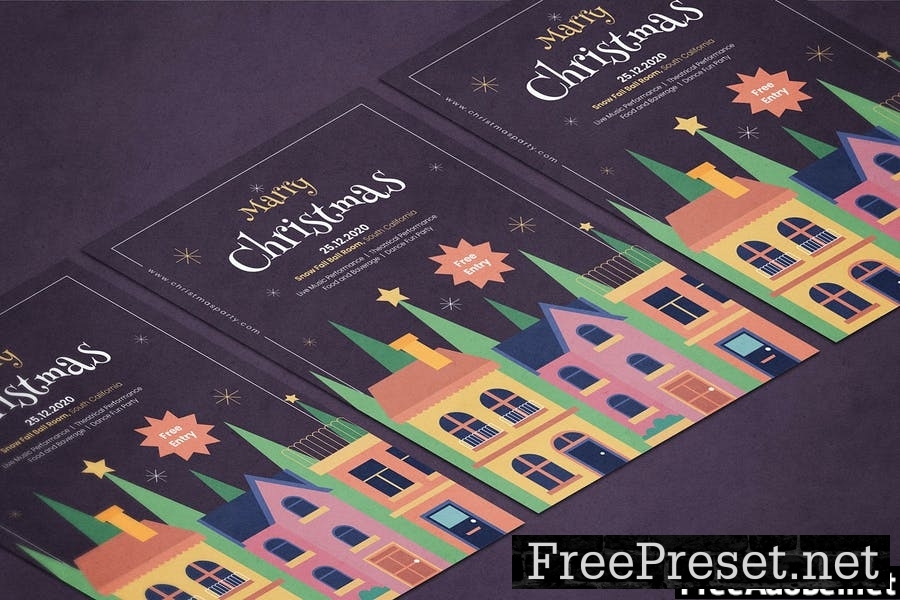 Christmas House - Flyer