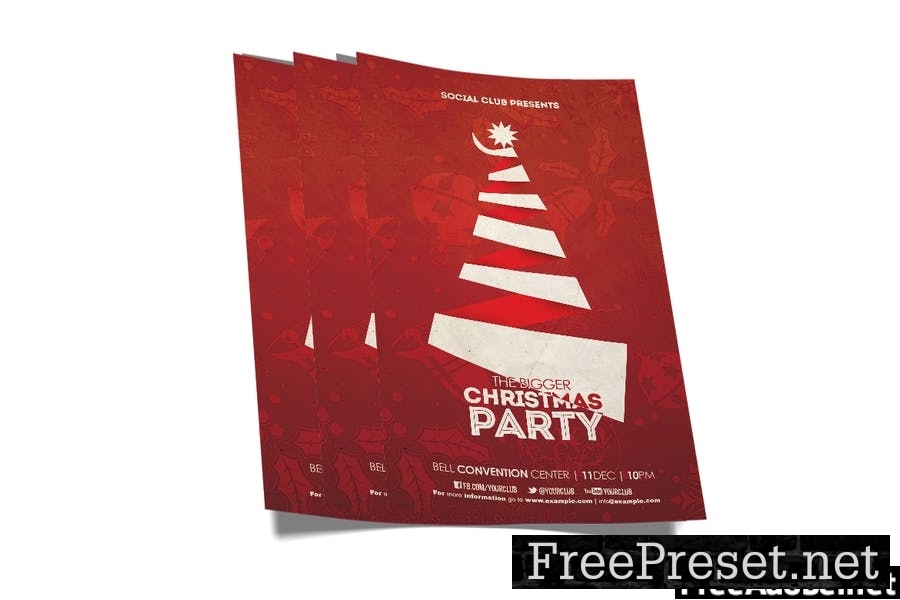 Christmas Party Flyer