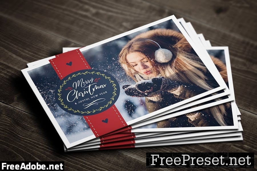 Christmas Photo Card 7B697JZ